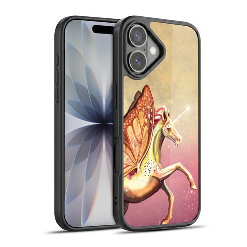 Rose Khan Unicorns Orange Tiger Lily Gel Armour Case For Apple iPhone 17