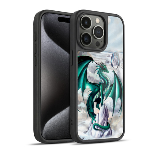 Ruth Thompson Dragons 2 Green Gel Armour Case For Apple iPhone 15 Pro