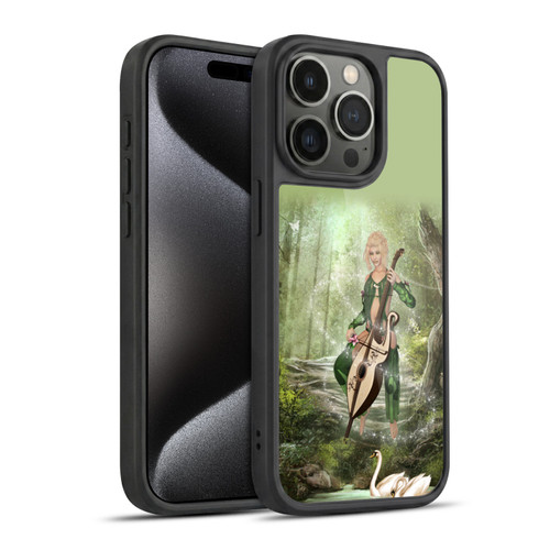 Simone Gatterwe Angels And Fairies Elven Forest Gel Armour Case For Apple iPhone 15 Pro