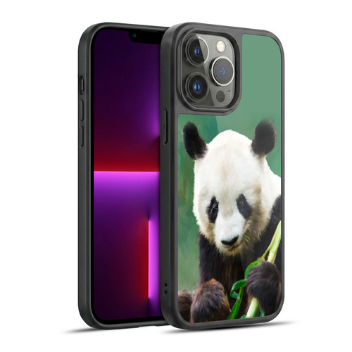 Simone Gatterwe Wildlife Panda Gel Armour Case For Apple iPhone 13 Pro Max