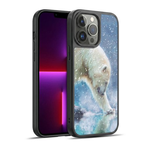 Simone Gatterwe Wildlife Snow Gel Armour Case For Apple iPhone 13 Pro Max