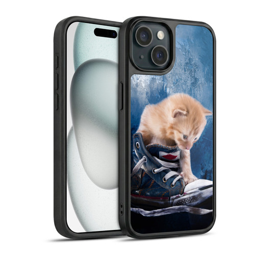 Simone Gatterwe Wildlife Cat Gel Armour Case For Apple iPhone 15