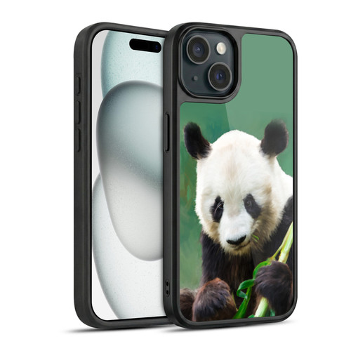 Simone Gatterwe Wildlife Panda Gel Armour Case For Apple iPhone 15