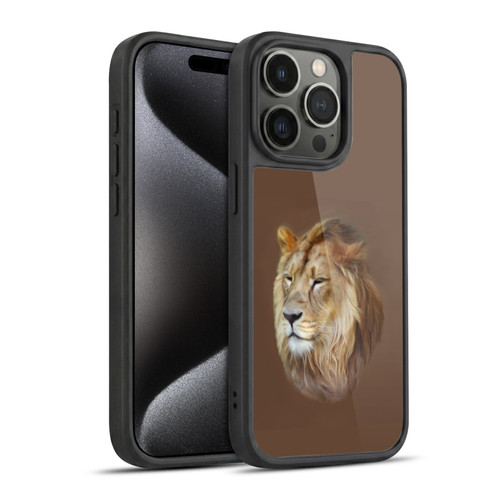 Simone Gatterwe Wildlife Lion Gel Armour Case For Apple iPhone 15 Pro