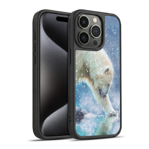 Simone Gatterwe Wildlife Snow Gel Armour Case For Apple iPhone 15 Pro