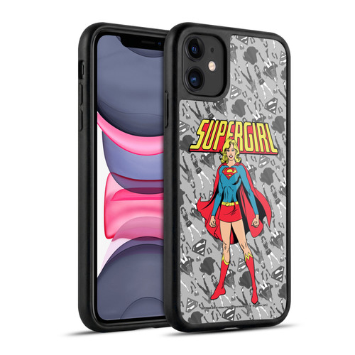 Superman DC Comics Supergirl Comic Art Classic Gel Armour Case For Apple iPhone 11