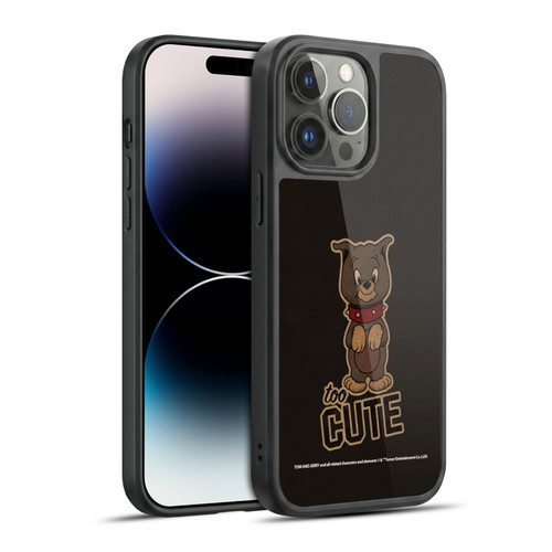 Tom and Jerry Typography Art Too Cute Gel Armour Case For Apple iPhone 14 Pro Max