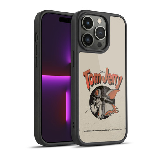 Tom and Jerry Typography Art Jerry Gel Armour Case For Apple iPhone 14 Pro