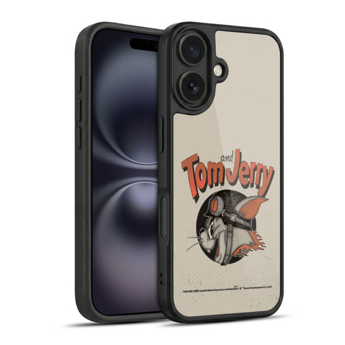 Tom and Jerry Typography Art Jerry Gel Armour Case For Apple iPhone 16