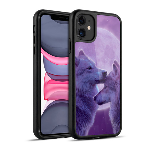 Vincent Hie Canidae Loving Wolves Gel Armour Case For Apple iPhone 11