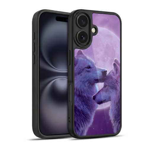 Vincent Hie Canidae Loving Wolves Gel Armour Case For Apple iPhone 16