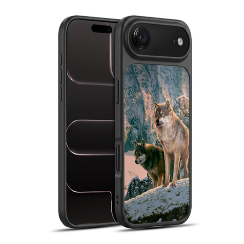 Vincent Hie Canidae Wolf Couple Gel Armour Case For Apple iPhone 17 Air