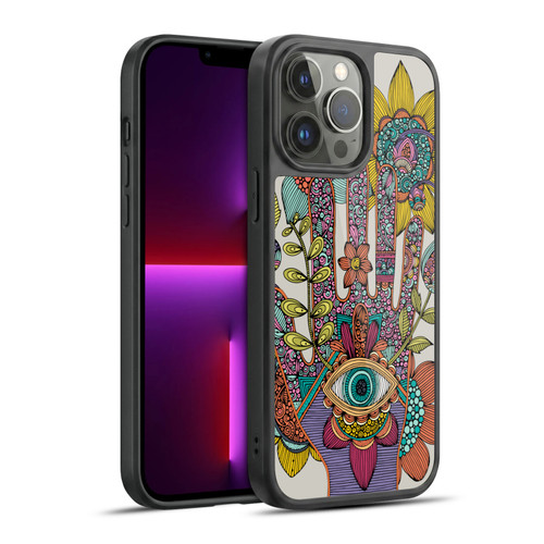 Valentina Symbols Illustration Hamsa Gel Armour Case For Apple iPhone 13 Pro Max