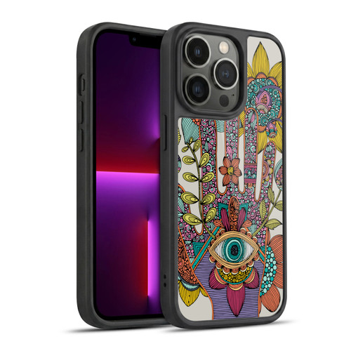 Valentina Symbols Illustration Hamsa Gel Armour Case For Apple iPhone 13 Pro