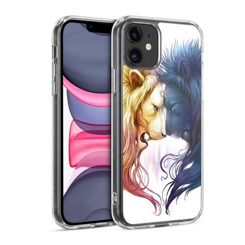 Jonas "JoJoesArt" Jödicke Big Cats Day And Night Soft Gel Case for Apple iPhone 11