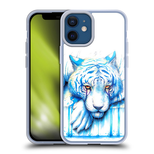 Jonas "JoJoesArt" Jödicke Big Cats Blue Tears Soft Gel Case for Apple iPhone 12 Mini & MagSafe