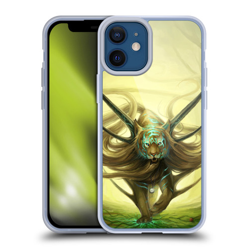 Jonas "JoJoesArt" Jödicke Big Cats God Of Evanescence Soft Gel Case for Apple iPhone 12 Mini & MagSafe