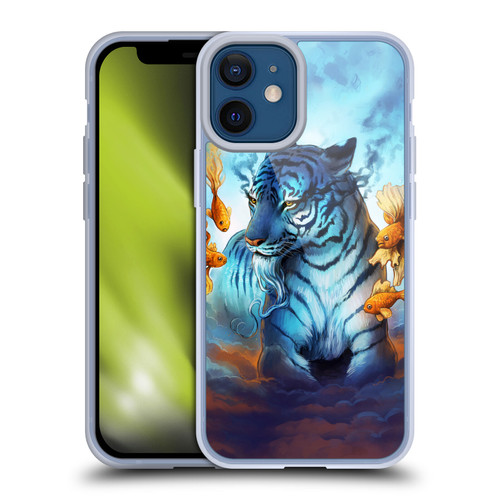 Jonas "JoJoesArt" Jödicke Big Cats Tiger Fish Soft Gel Case for Apple iPhone 12 Mini & MagSafe