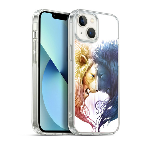 Jonas "JoJoesArt" Jödicke Big Cats Day And Night Soft Gel Case for Apple iPhone 13