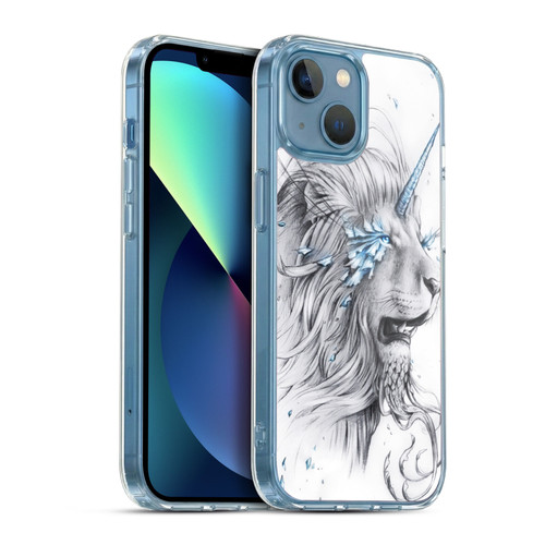 Jonas "JoJoesArt" Jödicke Big Cats Lion Soul Soft Gel Case for Apple iPhone 13 Mini & MagSafe