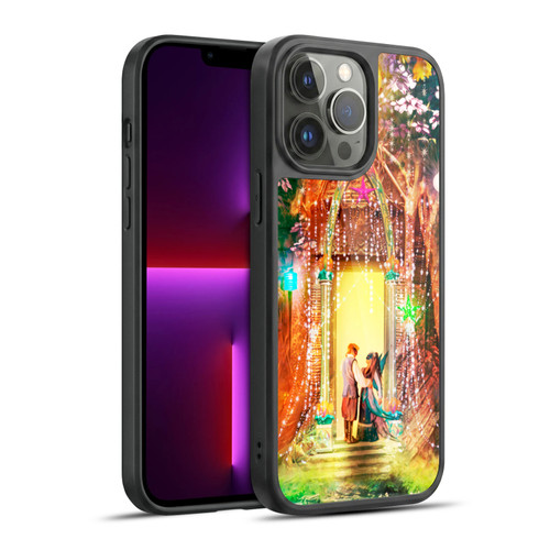 Aimee Stewart Fantasy Butterfly Ball Lovers Gel Armour Case For Apple iPhone 13 Pro Max