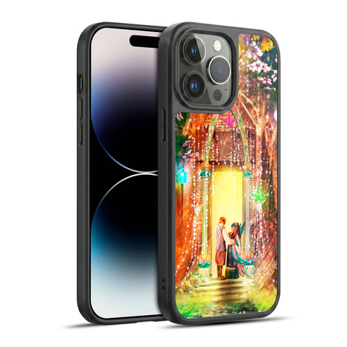 Aimee Stewart Fantasy Butterfly Ball Lovers Gel Armour Case For Apple iPhone 14 Pro Max