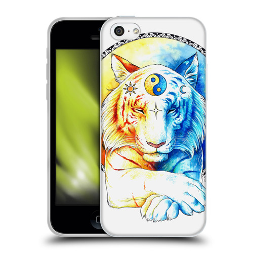 Jonas "JoJoesArt" Jödicke Big Cats Inner Balance Soft Gel Case for Apple iPhone 5c