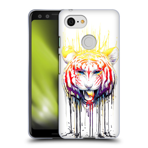 Jonas "JoJoesArt" Jödicke Big Cats Fading Soft Gel Case for Google Pixel 3