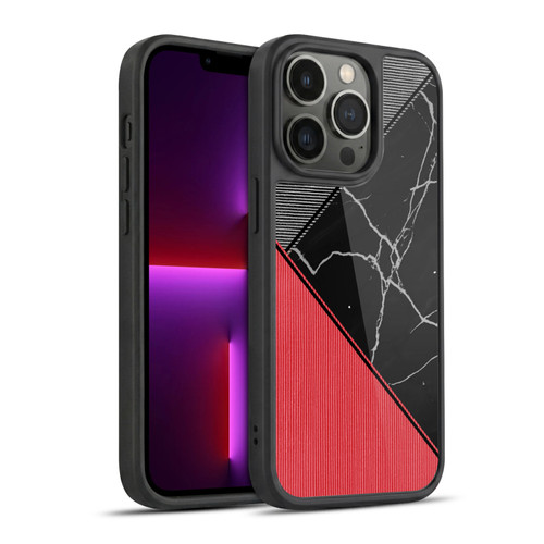 Alyn Spiller Marble Colour Block Gel Armour Case For Apple iPhone 13 Pro