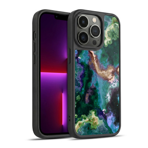 Haroulita Marble 2 Green Gel Armour Case For Apple iPhone 13 Pro