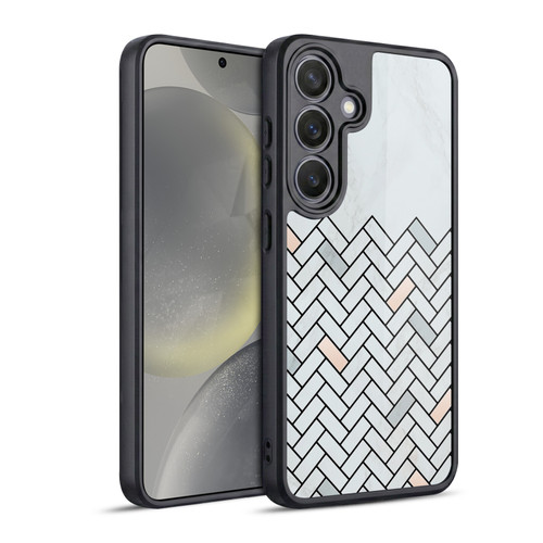 Alyn Spiller Marble Tile Gel Armour Case For Samsung Galaxy S24 5G
