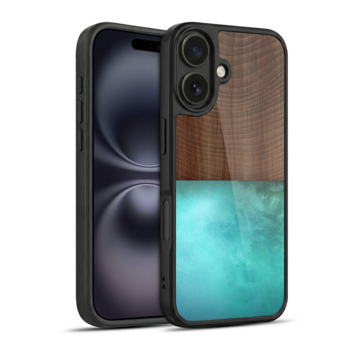 Alyn Spiller Wood & Resin Blocking Gel Armour Case For Apple iPhone 16