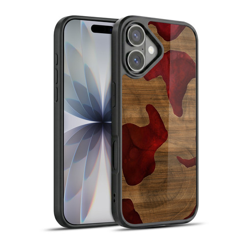 Alyn Spiller Wood & Resin Fire Gel Armour Case For Apple iPhone 17