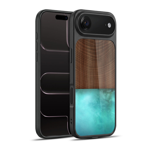Alyn Spiller Wood & Resin Blocking Gel Armour Case For Apple iPhone 17 Air