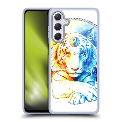 Jonas "JoJoesArt" Jödicke Big Cats Inner Balance Soft Gel Case for Samsung Galaxy M54 5G