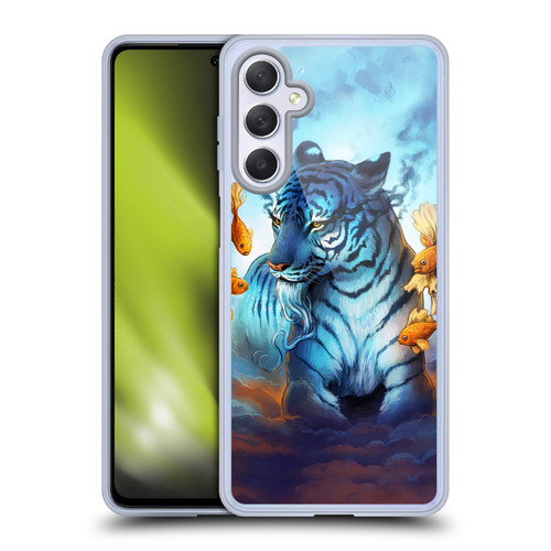 Jonas "JoJoesArt" Jödicke Big Cats Tiger Fish Soft Gel Case for Samsung Galaxy M54 5G