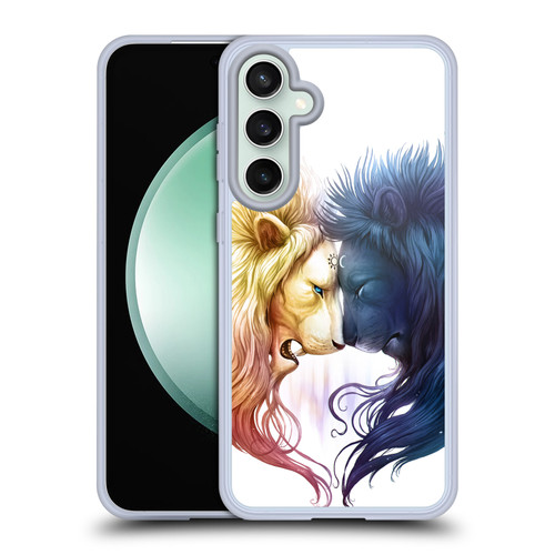 Jonas "JoJoesArt" Jödicke Big Cats Day And Night Soft Gel Case for Samsung Galaxy S23 FE 5G & MagSafe