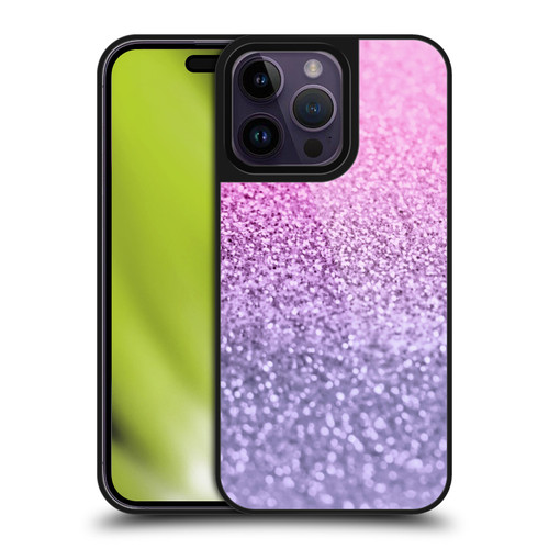 Monika Strigel Glitter Collection Lavender Pink Gel Armour Case For Apple iPhone 14 Pro Max