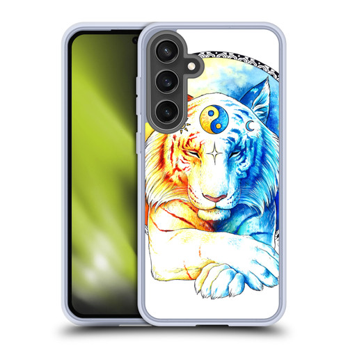Jonas "JoJoesArt" Jödicke Big Cats Inner Balance Soft Gel Case for Samsung Galaxy S24 FE & MagSafe