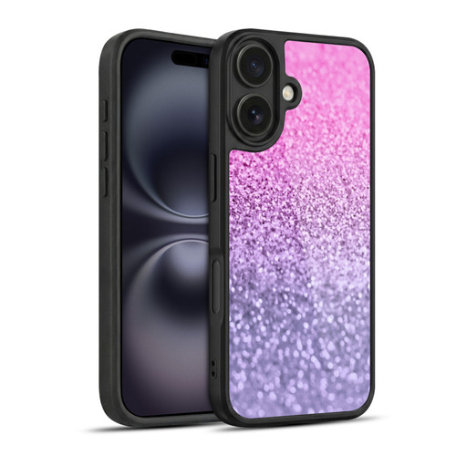 Monika Strigel Glitter Collection Lavender Pink Gel Armour Case For Apple iPhone 16