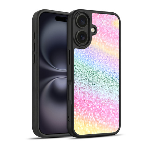 Monika Strigel Glitter Collection Unircorn Rainbow Gel Armour Case For Apple iPhone 16