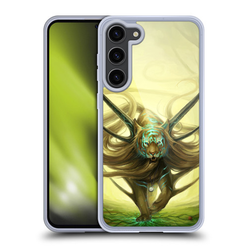 Jonas "JoJoesArt" Jödicke Big Cats God Of Evanescence Soft Gel Case for Samsung Galaxy S23+ 5G & MagSafe