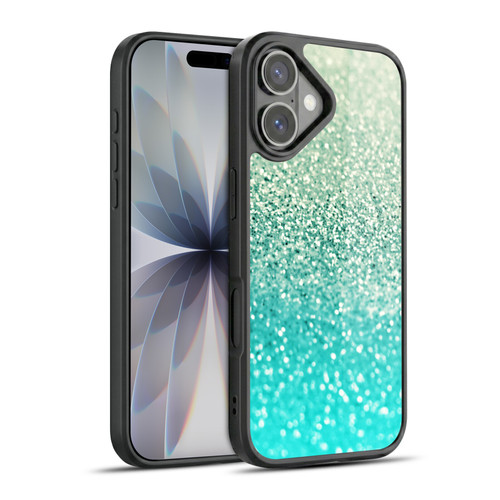 Monika Strigel Glitter Collection Mint Gel Armour Case For Apple iPhone 17