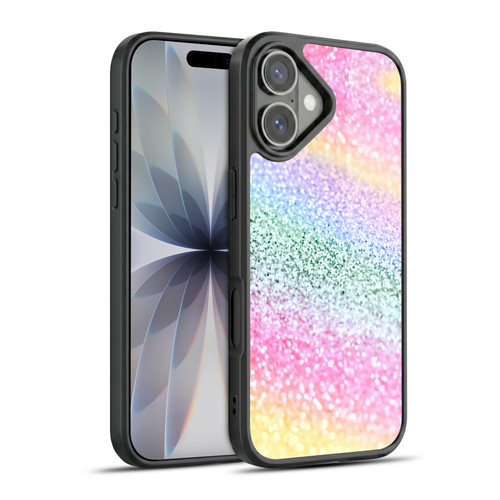 Monika Strigel Glitter Collection Unircorn Rainbow Gel Armour Case For Apple iPhone 17