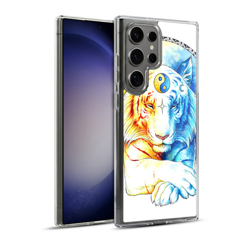 Jonas "JoJoesArt" Jödicke Big Cats Inner Balance Soft Gel Case for Samsung Galaxy S23 Ultra 5G & MagSafe