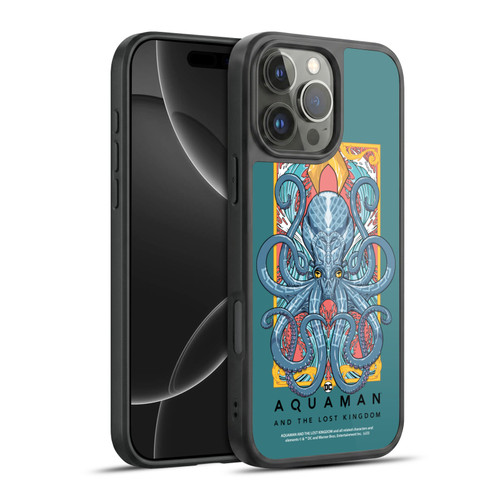 Aquaman And The Lost Kingdom Graphics Octopus Gel Armour Case For Apple iPhone 16 Pro Max