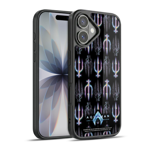 Aquaman And The Lost Kingdom Graphics Trident Pattern Gel Armour Case For Apple iPhone 17