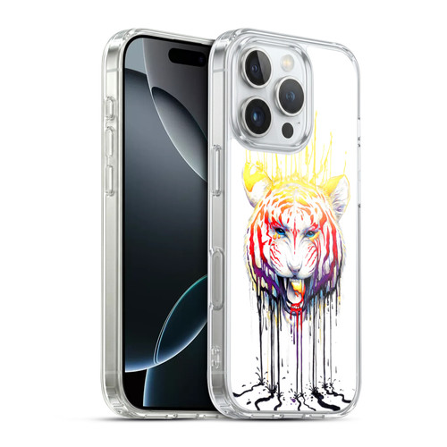 Jonas "JoJoesArt" Jödicke Creatures Fading Tiger Soft Gel Case for Apple iPhone 16 Pro & MagSafe