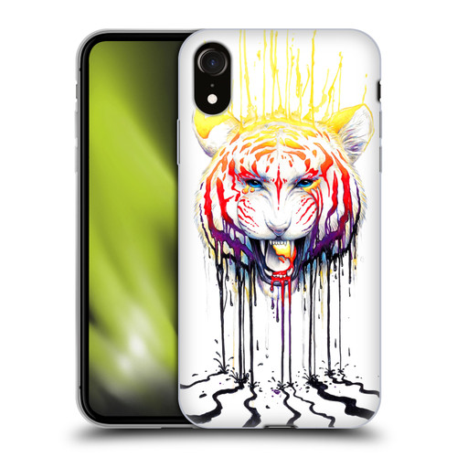Jonas "JoJoesArt" Jödicke Creatures Fading Tiger Soft Gel Case for Apple iPhone XR