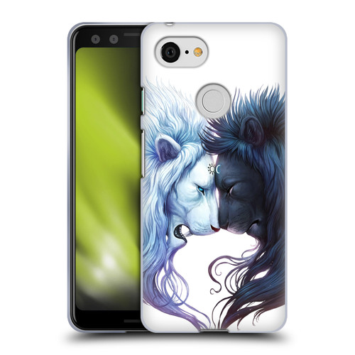 Jonas "JoJoesArt" Jödicke Creatures Brotherhood Lion Soft Gel Case for Google Pixel 3